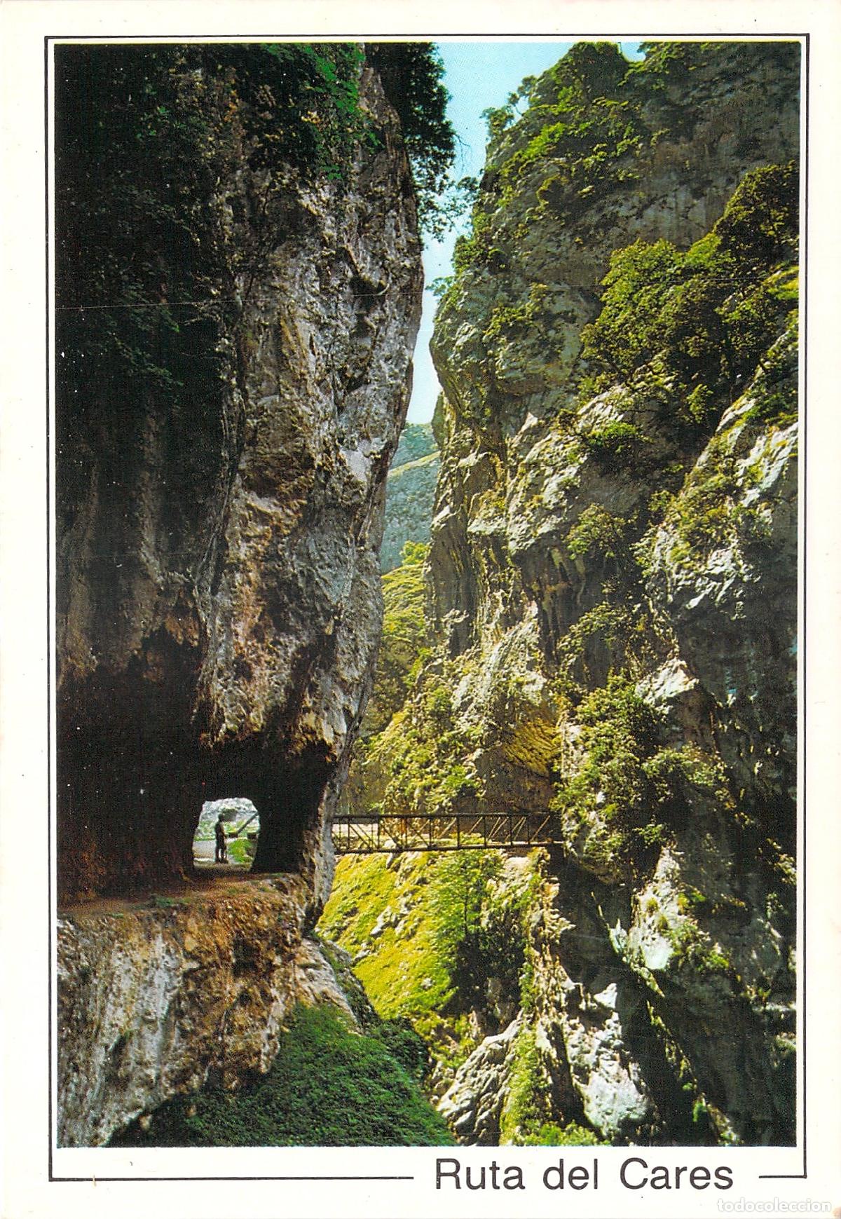 Postales: Postal Ruta del Cares Puente de los Rebecos