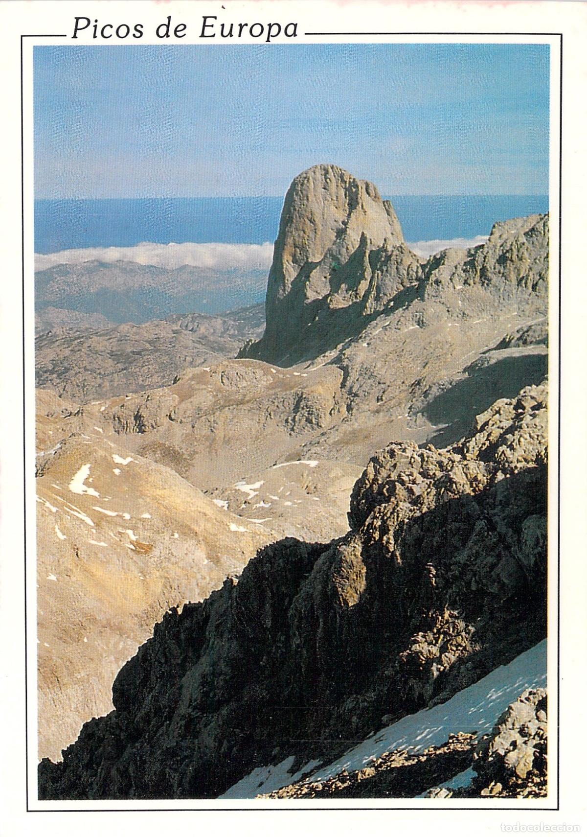 Postales: Postal Picos de Europa Picu Urriellu Naranjo de Bulnes Asturias