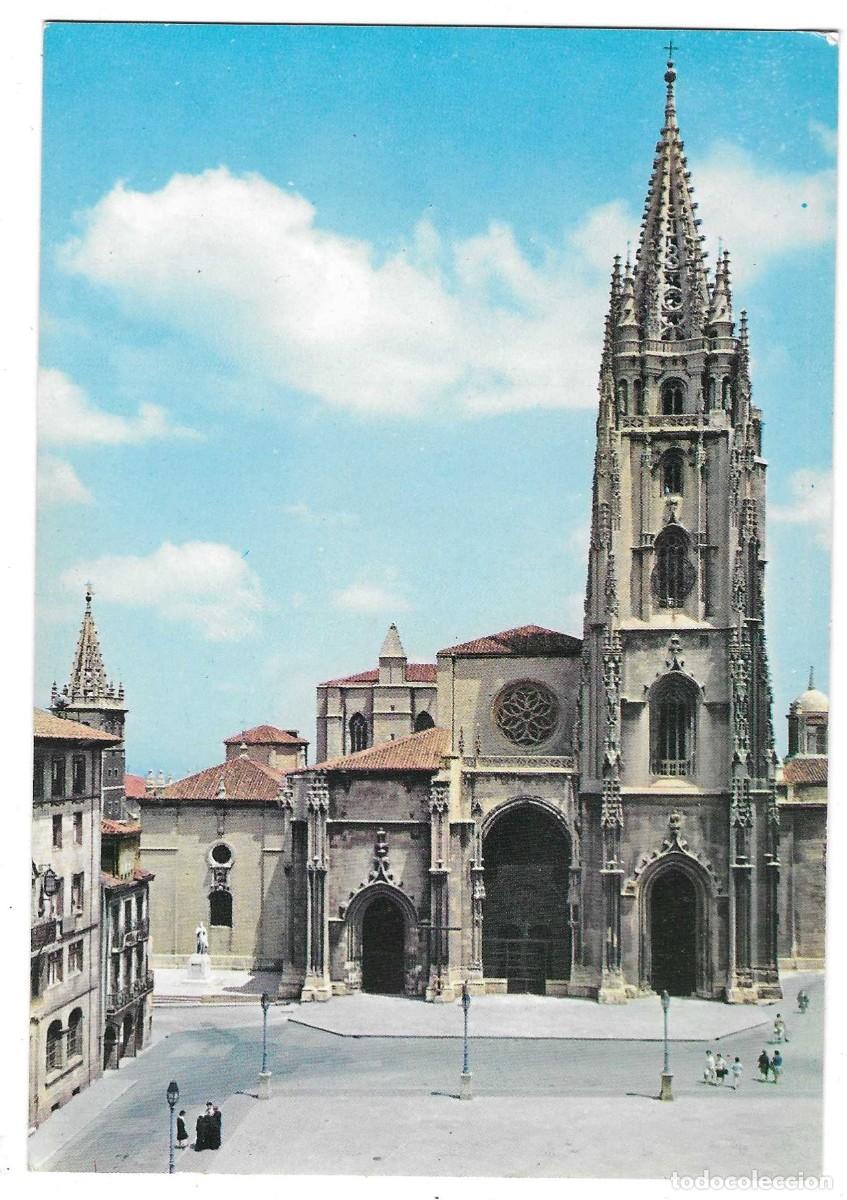 Postales: Postal Oviedo. Catedral. Fachada Principal. ref. 7-asturias11