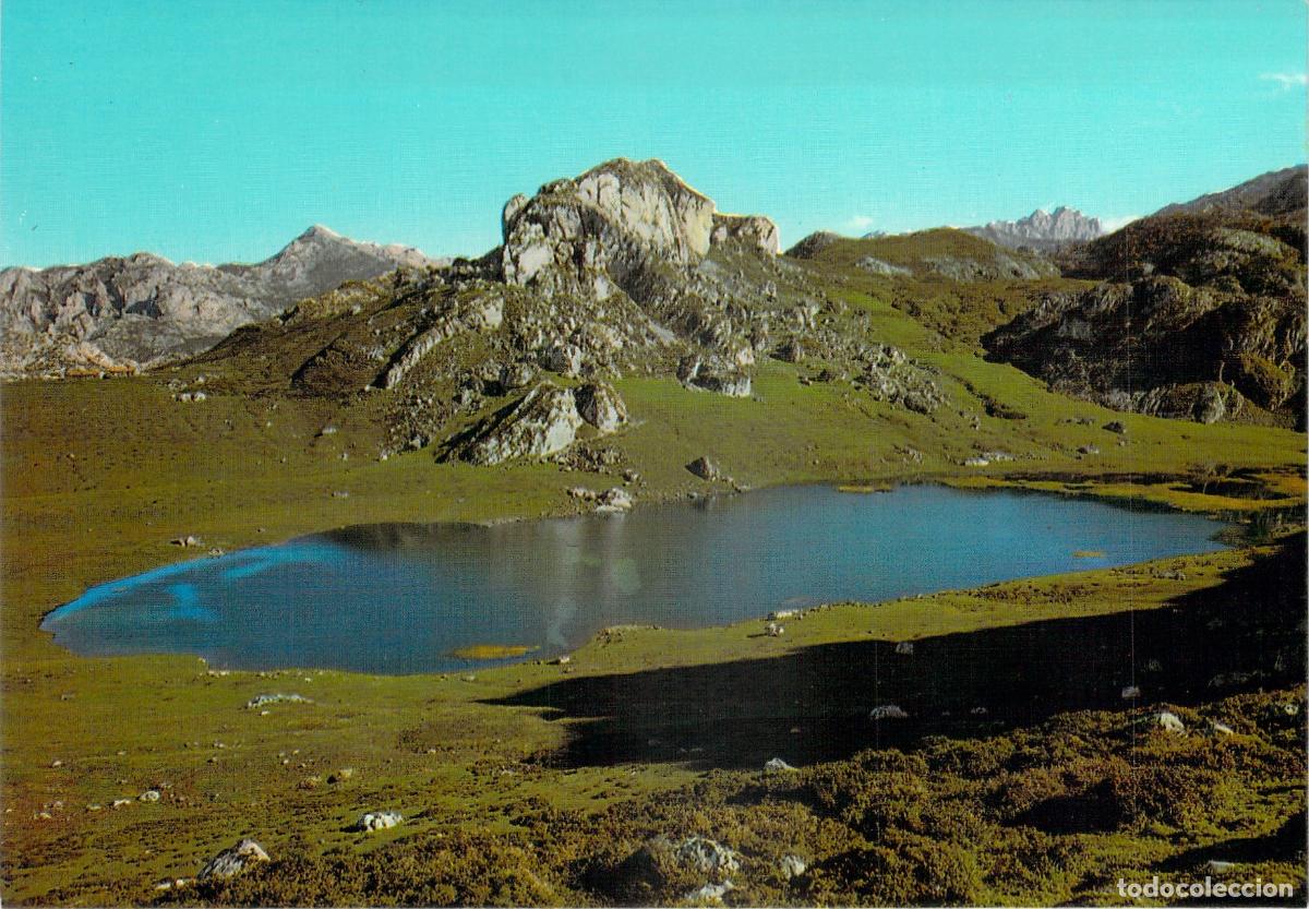 Postales: Postal del Lago de la Ercina, Asturias - Vista General