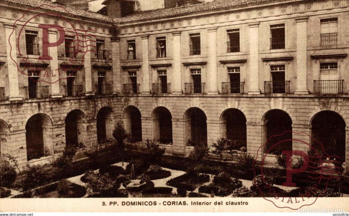 Postkarten: PP Dominicos Corias Interior del claustro ASTURIAS ESPA&Ntilde;A