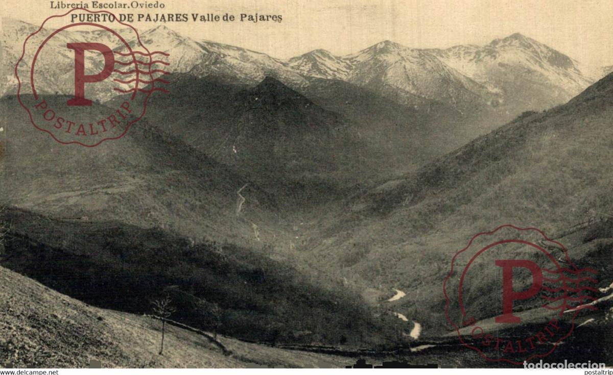 Postkarten: Puerto de Pajares Valle de Pajares ASTURIAS ESPA&Ntilde;A