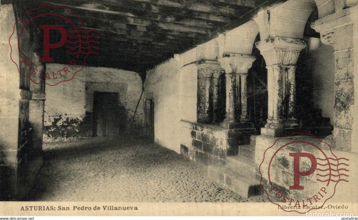 Postkarten: Asturias San Pedro de Villanueva ASTURIAS ESPA&Ntilde;A