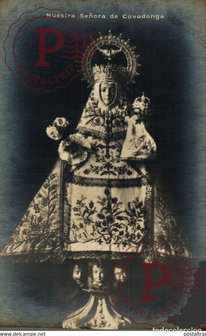 Postkarten: Nuestra se&ntilde;ora de Covadonga ASTURIAS ESPA&Ntilde;A