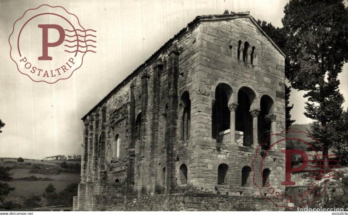 Postales: Oviedo Santa Maria del Naranco ASTURIAS ESPA&Ntilde;A