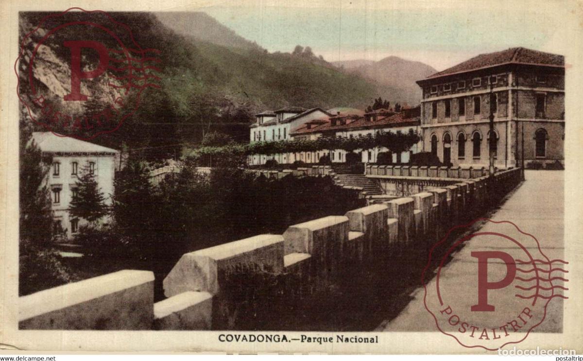 Postales: Covadonga Parque Nacional ASTURIAS ESPA&Ntilde;A