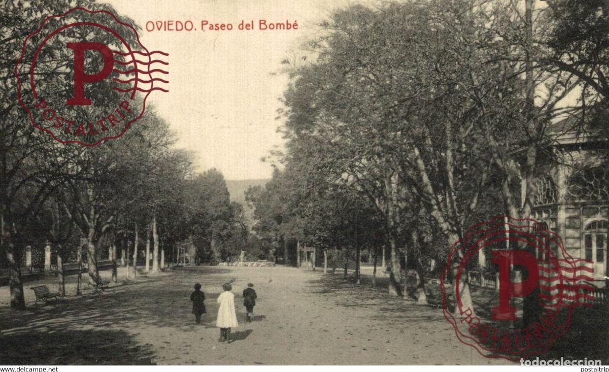 Postales: ASTURIAS. OVIEDO. PASEO DEL BOMB&Eacute;.