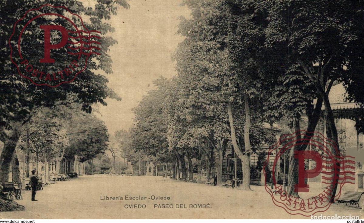 Postales: ASTURIAS. OVIEDO. PASEO DEL BOMB&Eacute;.