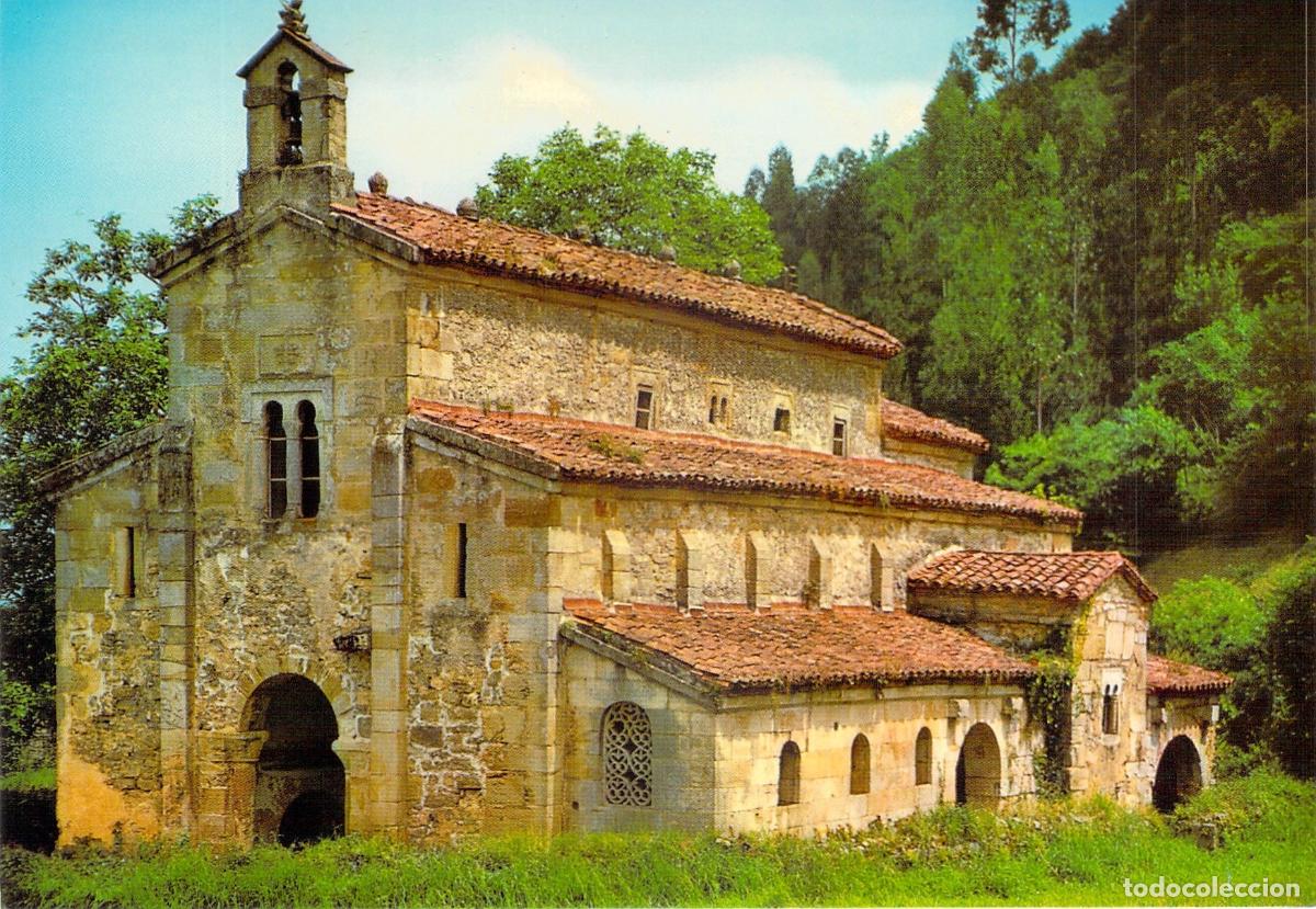 Postales: Postal de San Salvador de Valdedi&oacute;s, El Convent&iacute;n, Villaviciosa, Asturias