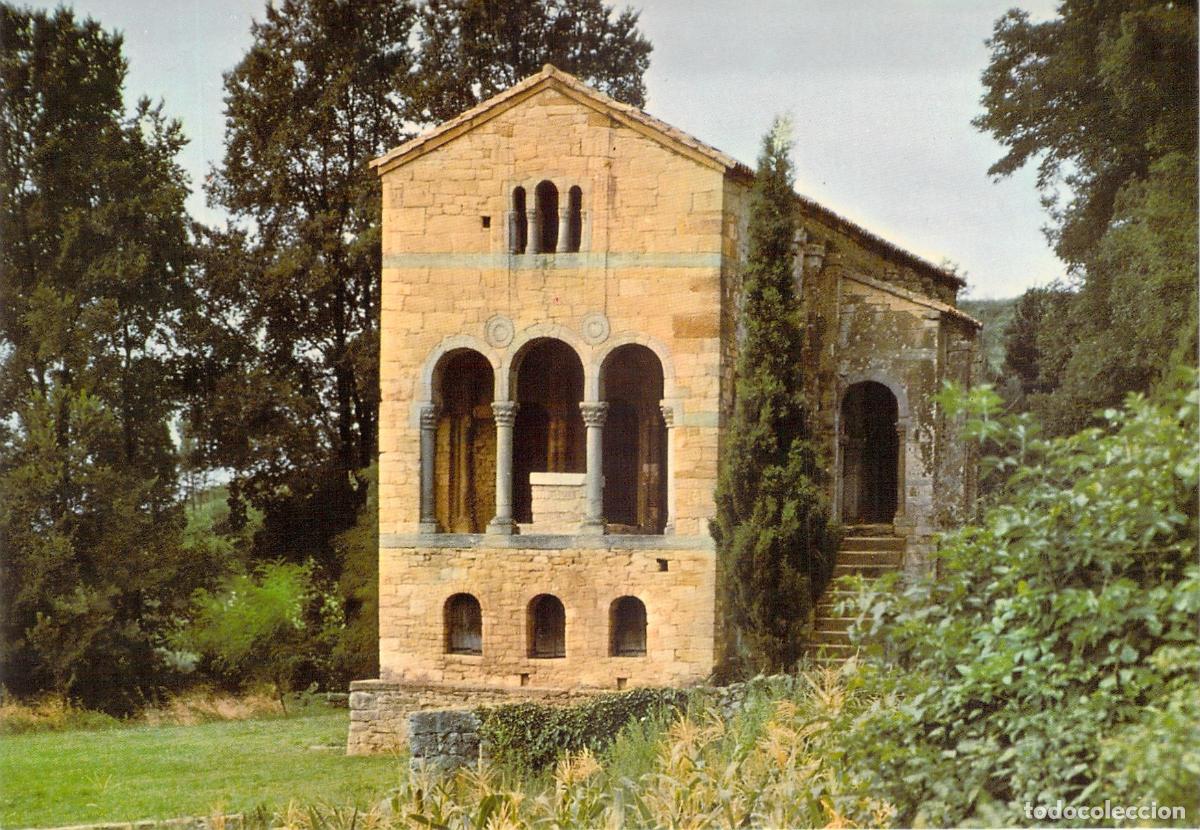 Postales: Postal de Santa Mar&iacute;a del Naranco en Oviedo, Asturias