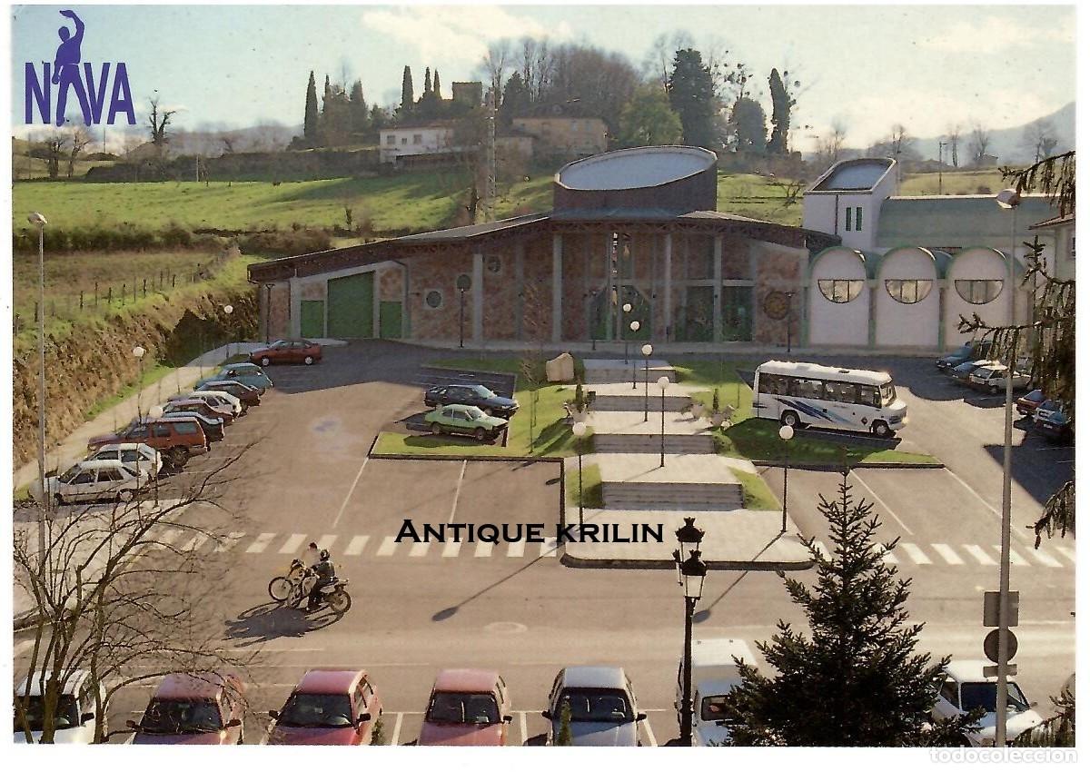 Postales: NAVA / MUSEO DE LA SIDRA Y PLAZA PRINCIPE DE ASTURIAS / EDI. LA CHALGA / SIN FRANQUEAR