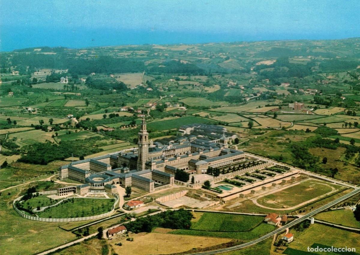 Postales: :::: B82 - POSTAL - GIJON - UNIVERSIDAD LABORAL - VISTA AEREA