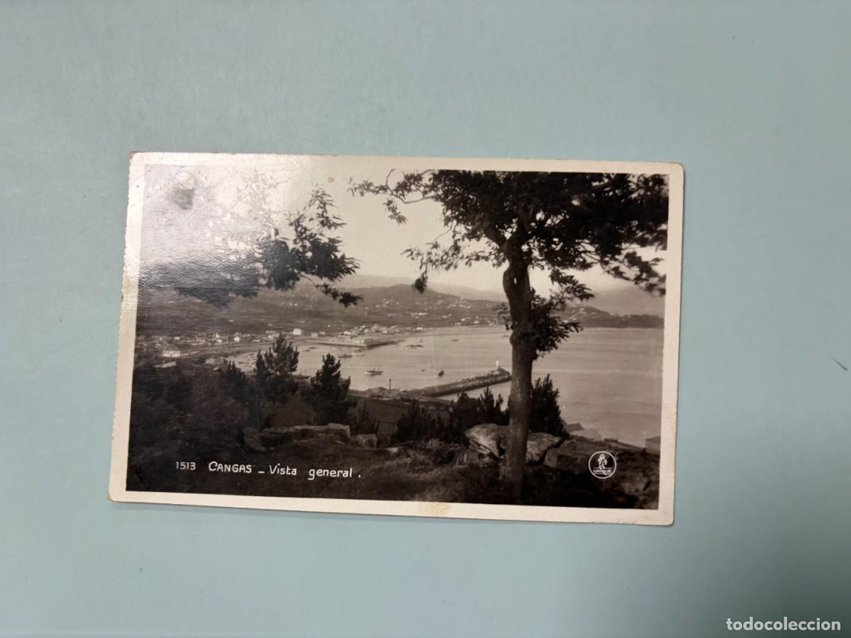 Postales: TARJETA POSTAL FOTOGR&Aacute;FICA. ASTURIAS. 1513.- CANGAS. VISTA GENERAL. UNIQUE