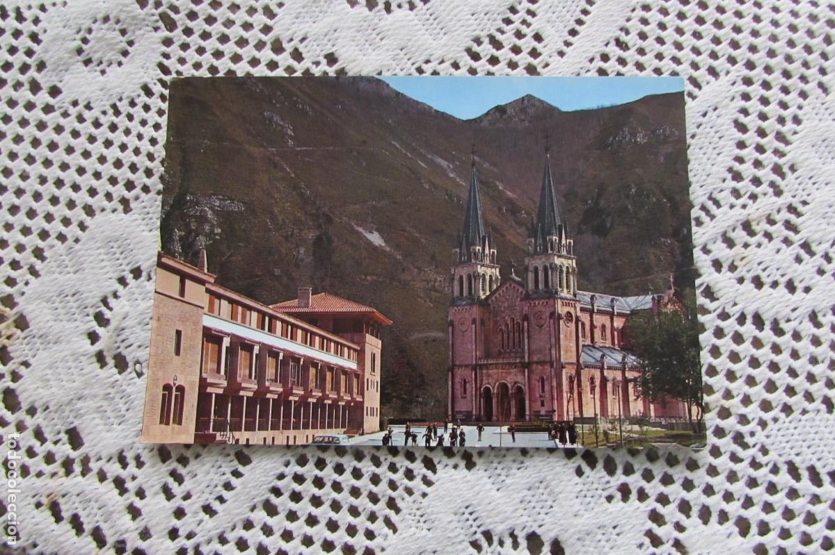 Postales: N&ordm;. 2- COVADONGA. FACHADA DE LA CATEDRAL