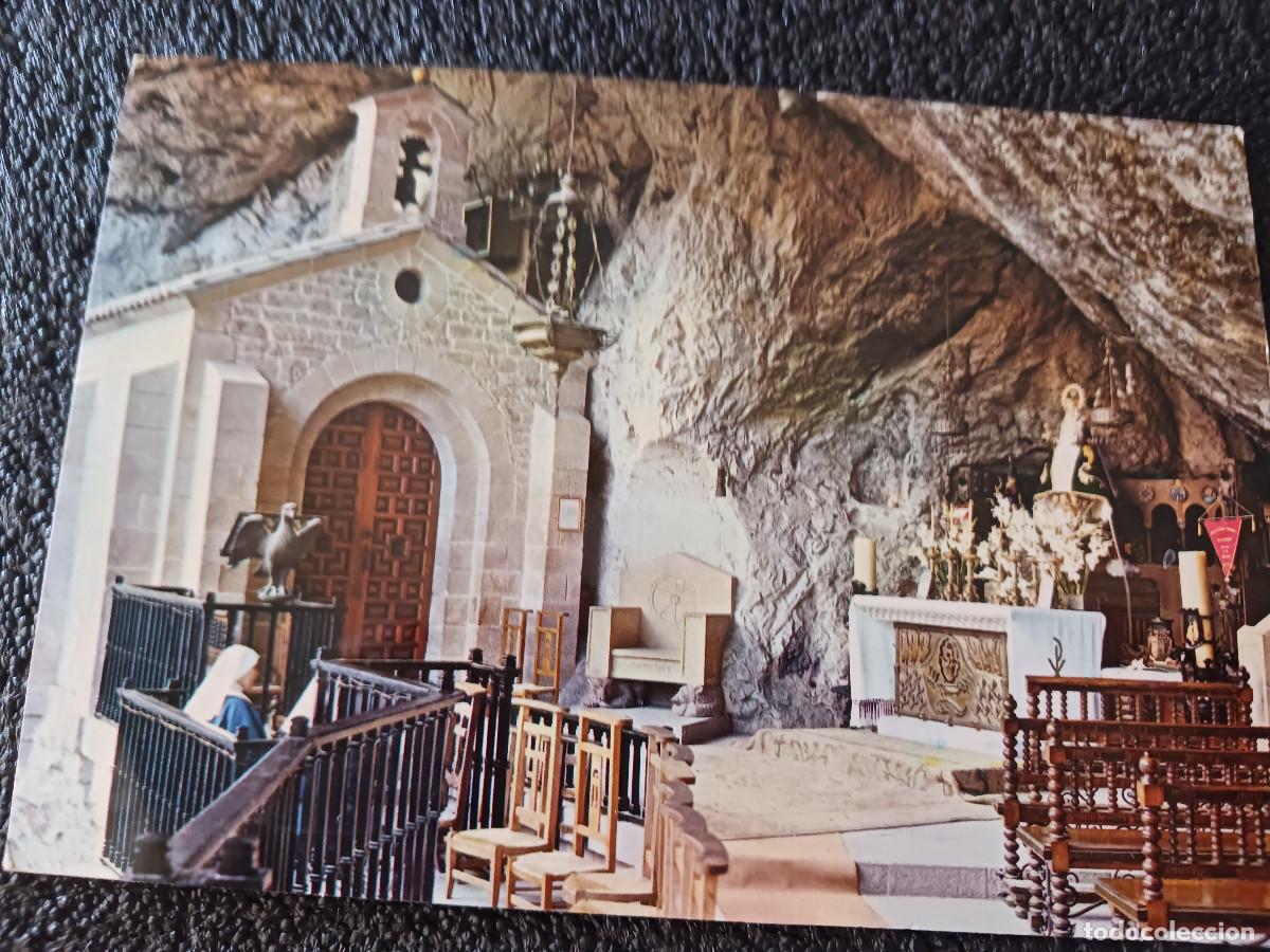 Postales: 2006 covadonga, asturias, interior de la gruta, ed. arribas, circulada 1970