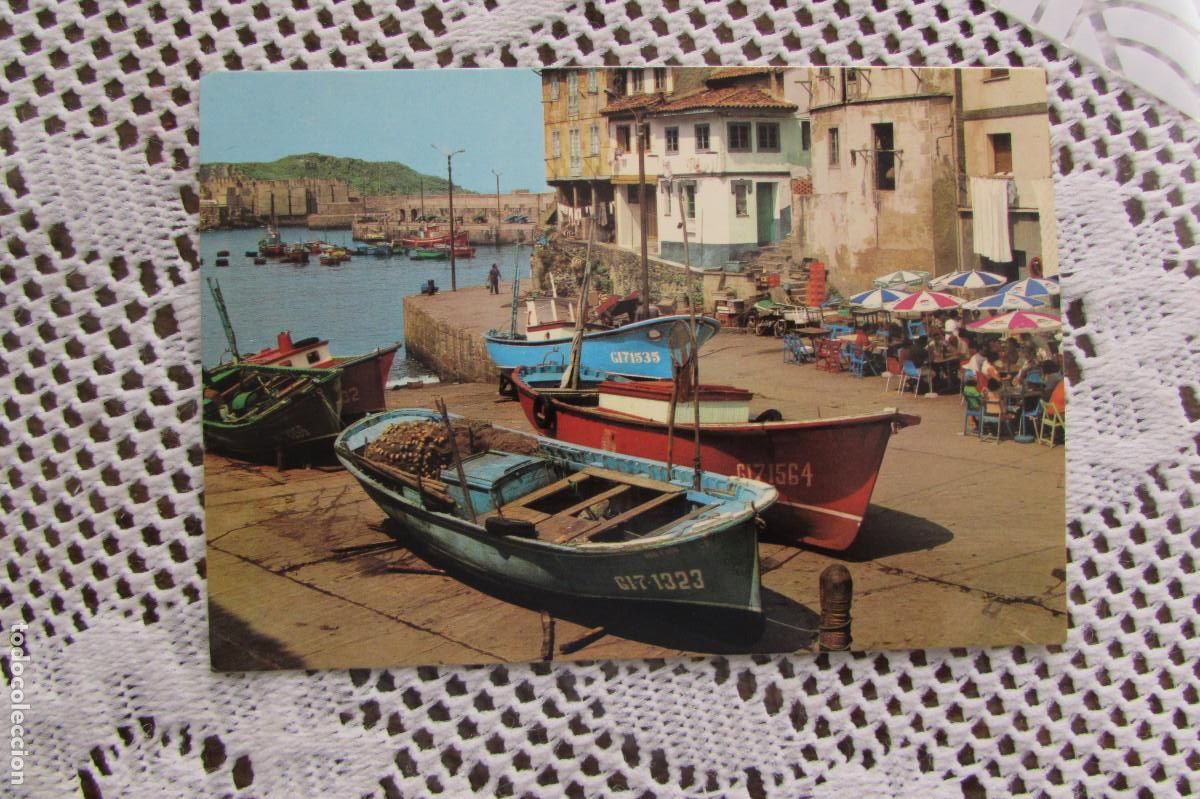 Postales: CUDILLERO.-VISTA PARCIAL DEL PUERTO.-N&ordm; 199