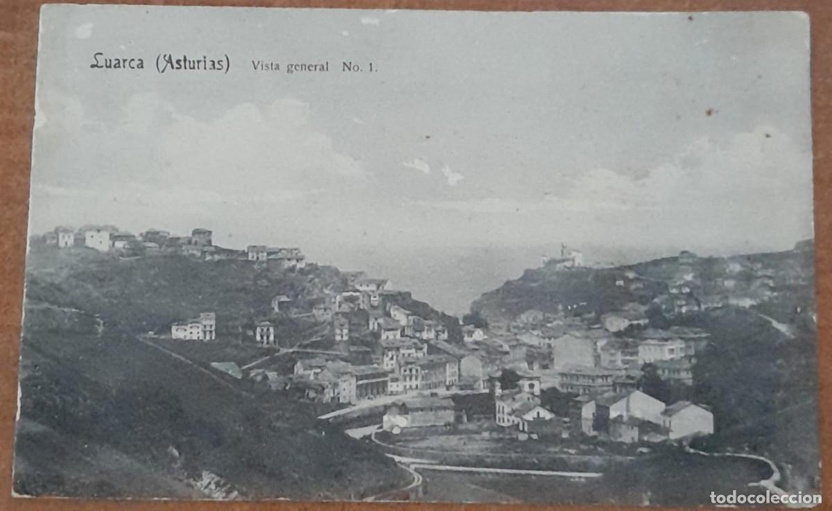 Postales: POSTAL DE LUARCA (ASTURIAS) VISTA GENERAL N&ordm; 1