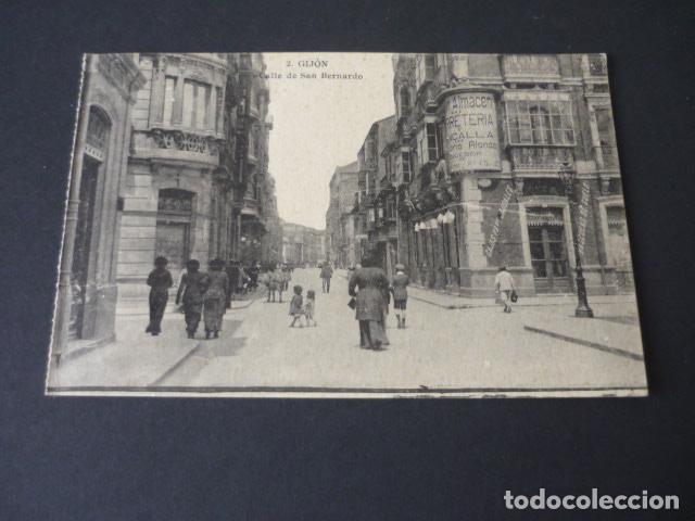 Postales: GIJON ASTURIAS CALLE DE SAN BERNARDO