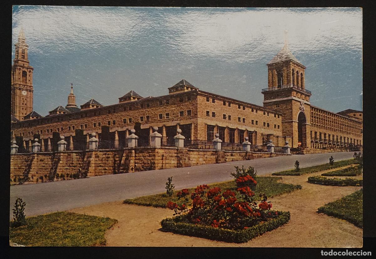 Postales: Gij&oacute;n (Asturias), Universidad Laboral. Postal sin circular editada en el a&ntilde;o 1963.