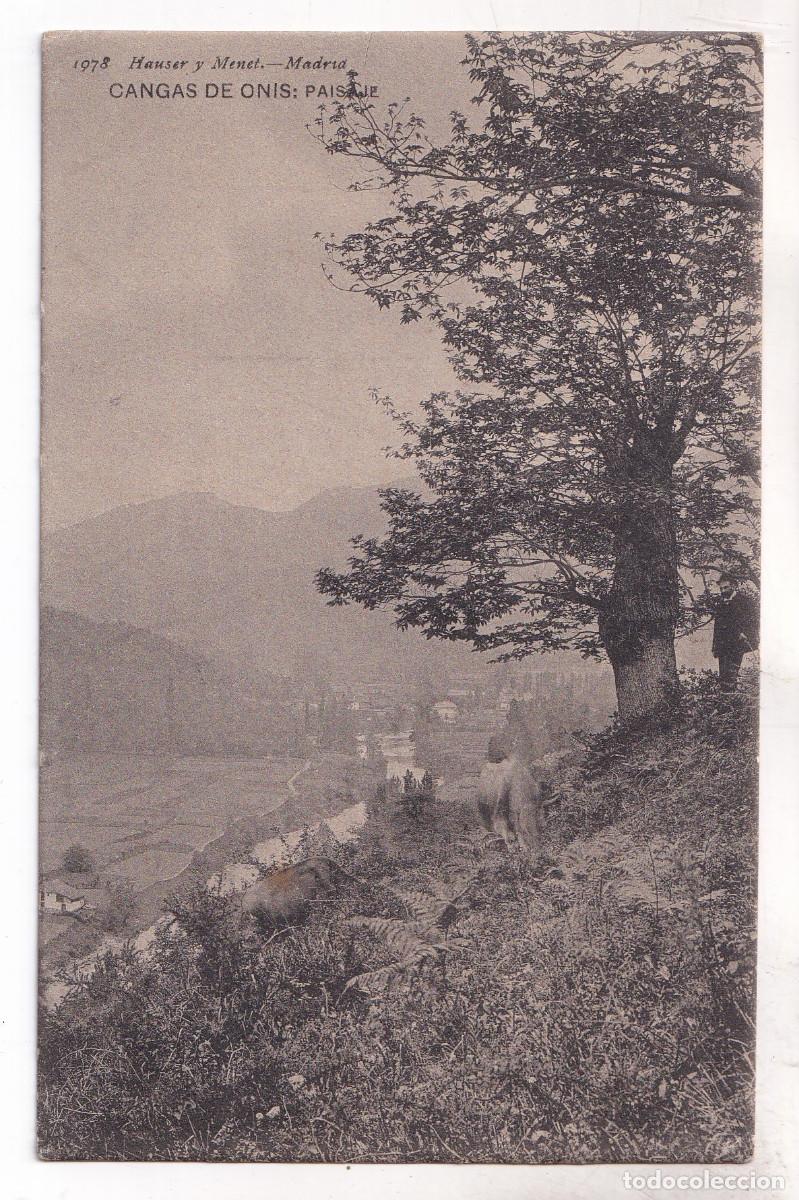 Postales: POSTAL. CANGAS DE ON&Iacute;S. PASAJE. ASTURIAS