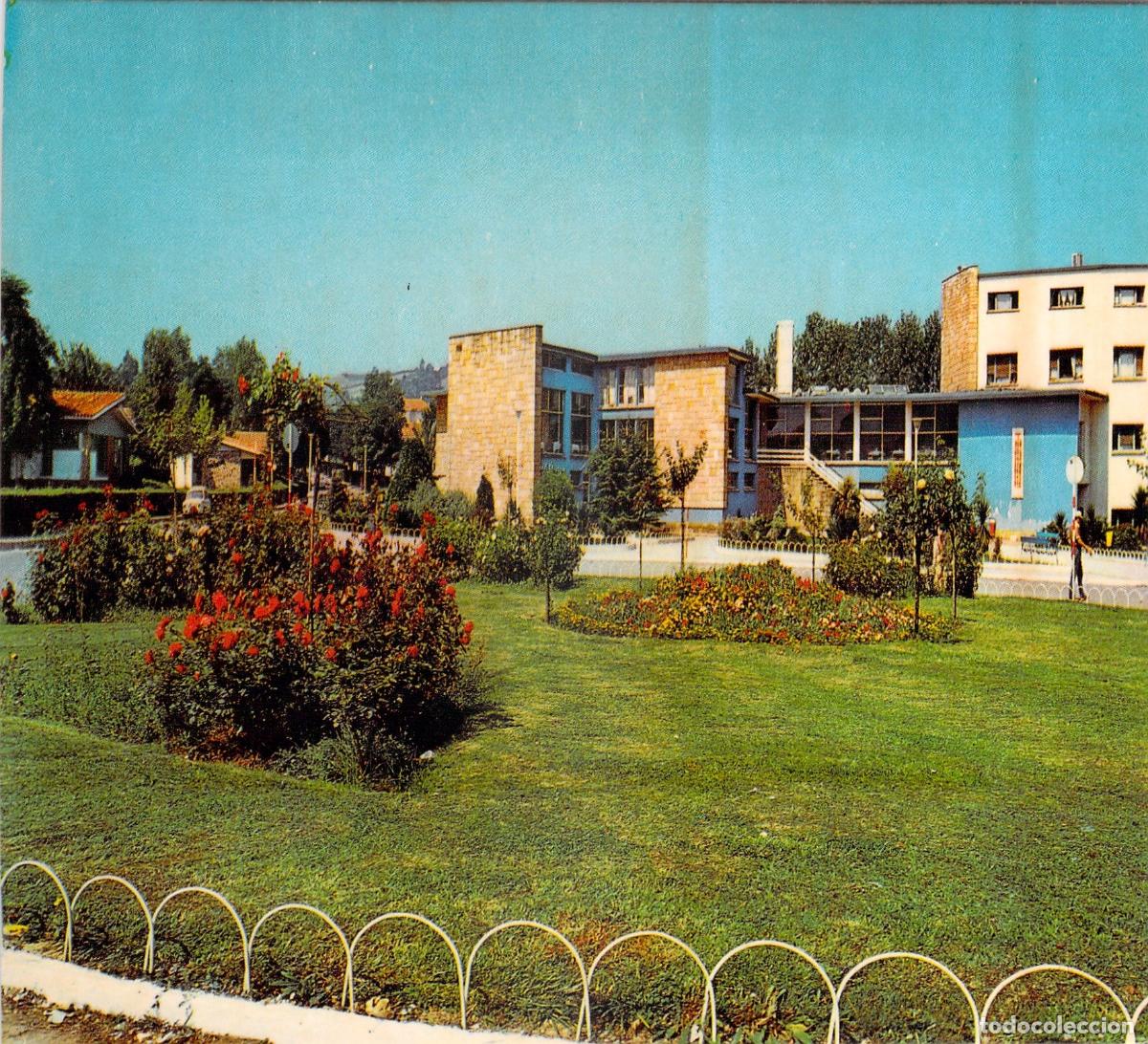 Postales: Postal de Perlora Asturias Ciudad Sindical con Jardines