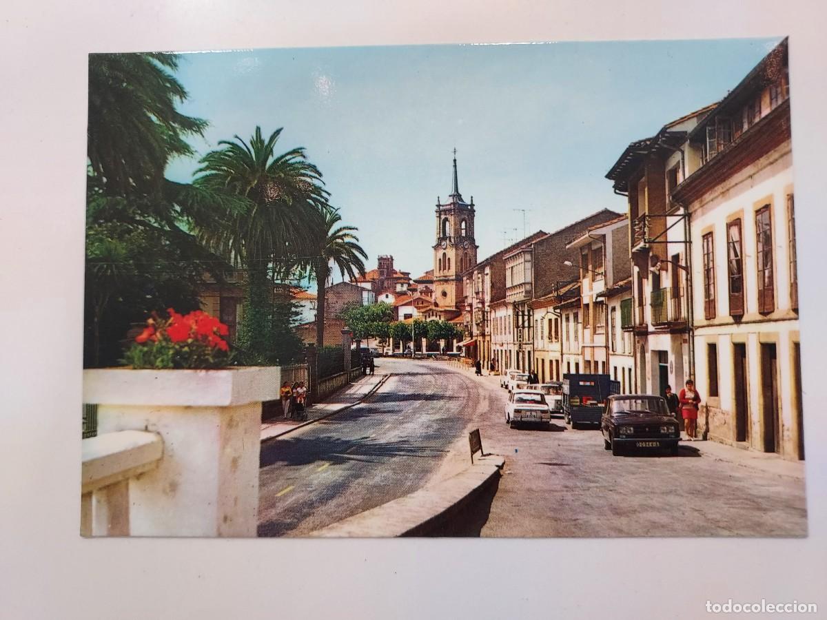 Postales: POSTAL COLUNGA AVENIDA DEL GENERALISIMO. 1973. SIN CIRCULAR. ASTURIAS