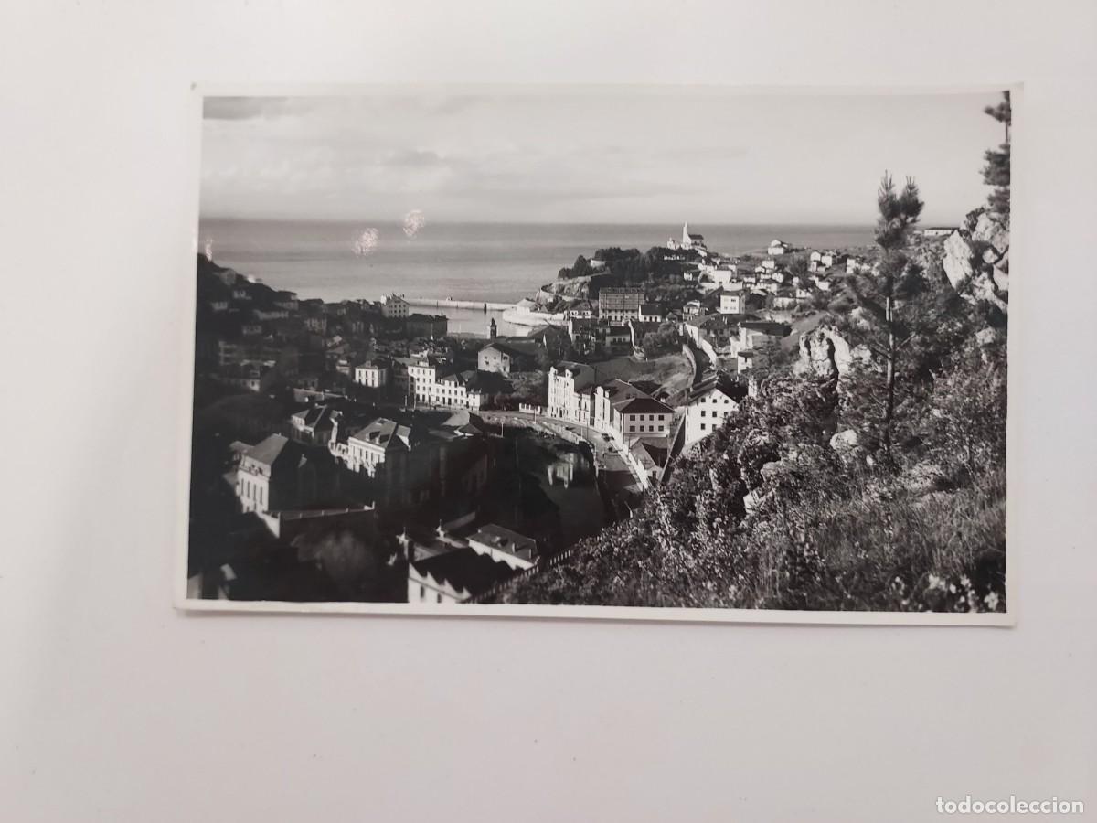 Postales: POSTAL LUARCA VISTA DESDE EL FUNIAR. A&Ntilde;OS 1940 1950. SIN CIRCULAR. ASTURIAS. EDICIONES GOMEZ
