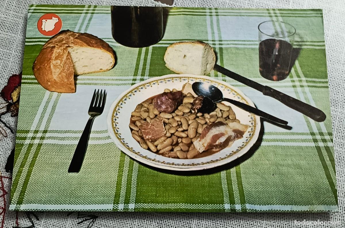 Postales: POSTAL ESPA&Ntilde;A | PLATO T&Iacute;PICO - FABADA