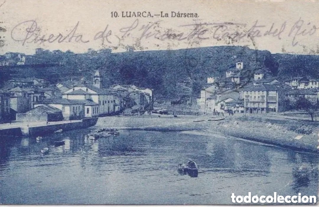 Postales: LUARCA (ASTURIAS) - LA D&Aacute;RSENA - Foto 1