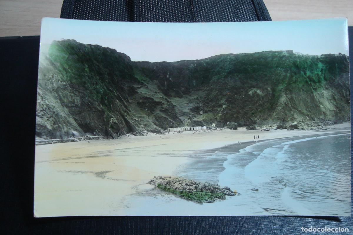 Postales: ANTIGUA POSTAL LA COSTA VERDE. LUARCA. ALARDE N&ordm; 4 COLOREADA.