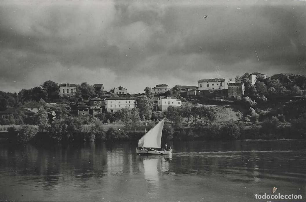 Postales: NAVIA (ASTURIAS) - VISTA PANORAMICA - PAISAJE DE LA RIA - FOTO CASA FIGEROLA