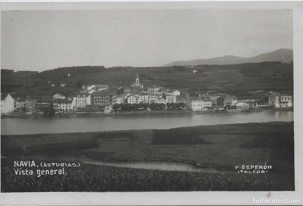 Postales: NAVIA (ASTURIAS) - VISTA GENERAL - P. ESPERON, TOLEDO
