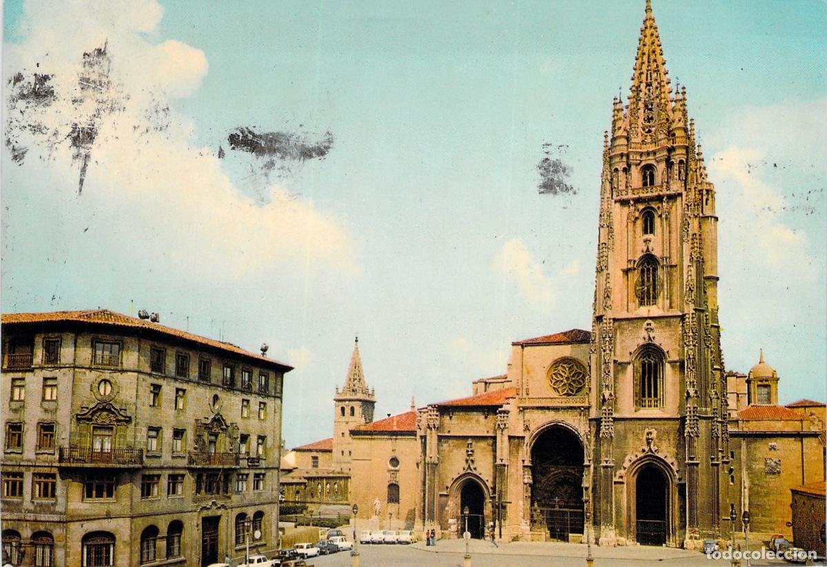 Postales: Postal de la Catedral de San Salvador de Oviedo