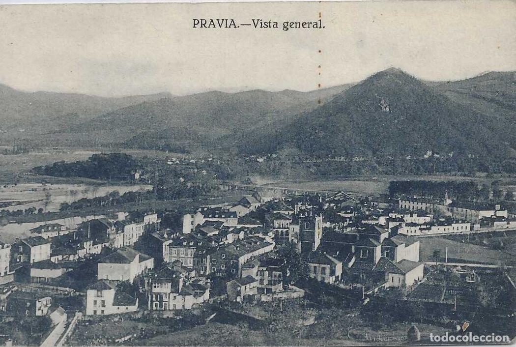Postales: PRAVIA (ASTURIAS) - VISTA GENERAL - EDICION VARELA