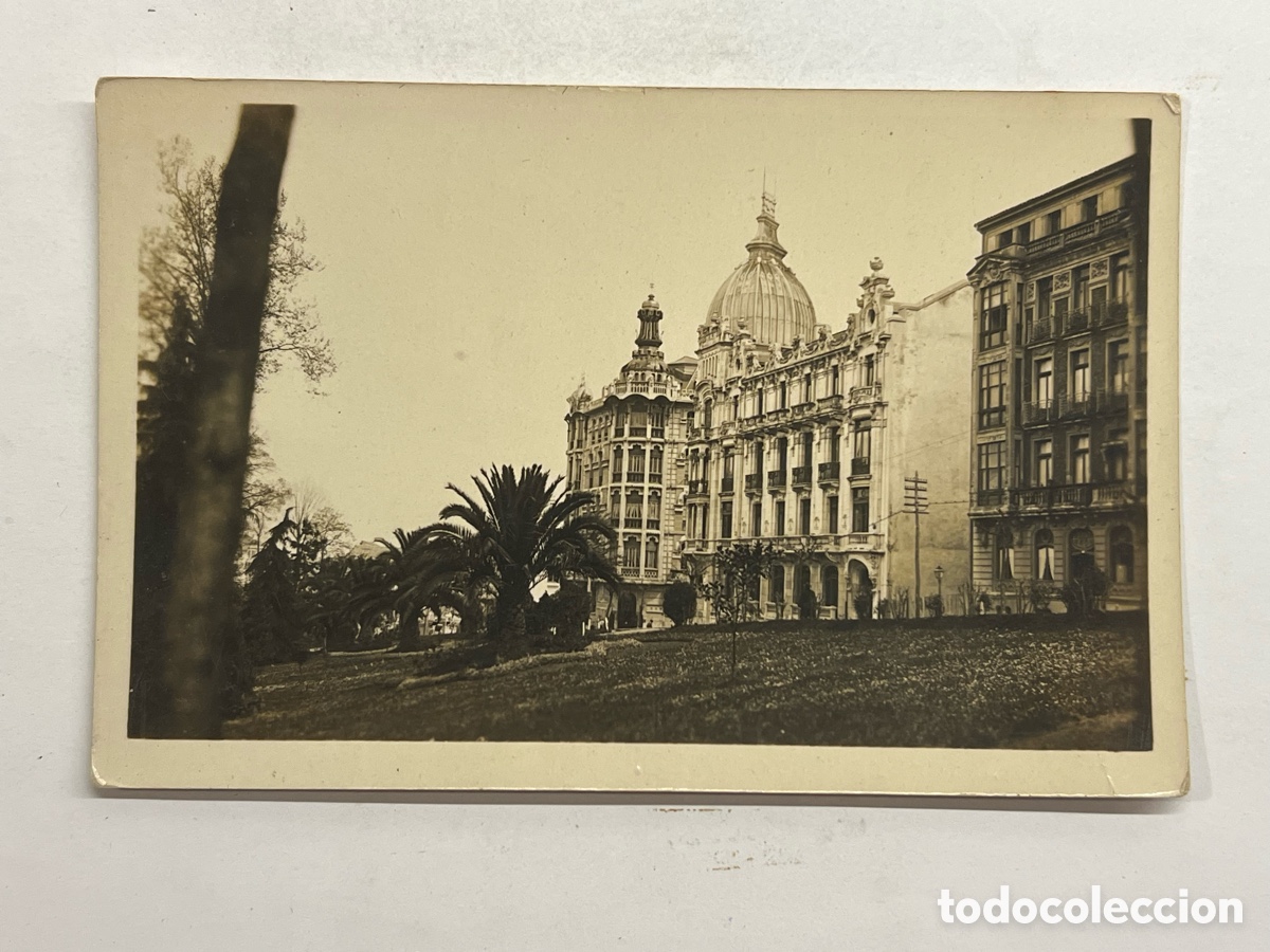 Postales: OVIEDO. Centro Mercantil. Postal fotogr&aacute;fica. Celestino Collada Vega.. SIERES (a.1923)