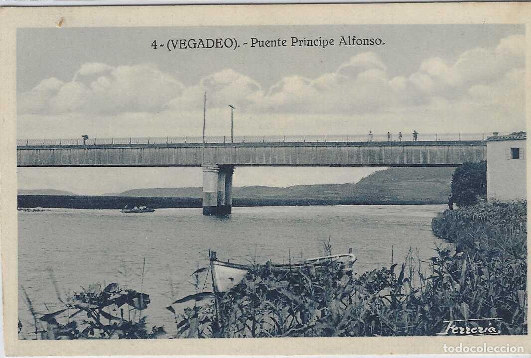 Postales: VEGADEO (ASTURIAS) -PUENTE PRINCIPE ALFONSO - FOTO Y EDICION GONZALO FERREIRA