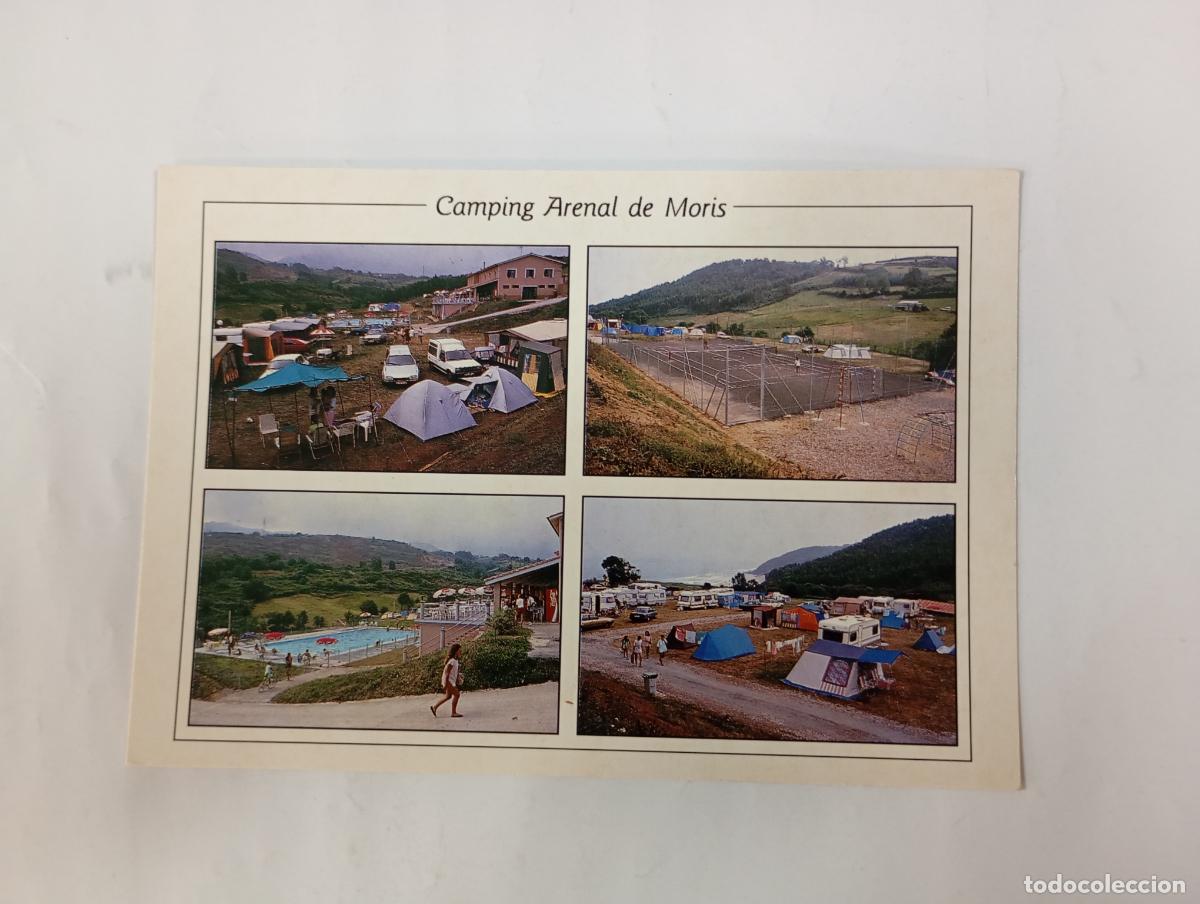 Postales: POSTAL DE CAMPING ARENAL DE MORIS. ASTURIAS. TDKP29X