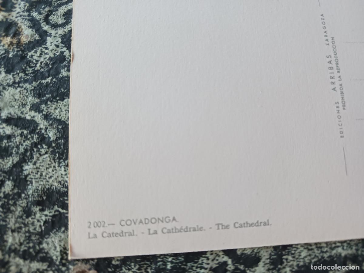 Postales: 2002 covadonga, la catedral, ed. arribas - Foto 2