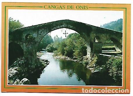 Postales: PUENTE ROMANO - ROMAN BRIDGE.- CANGAS DE ONIS
