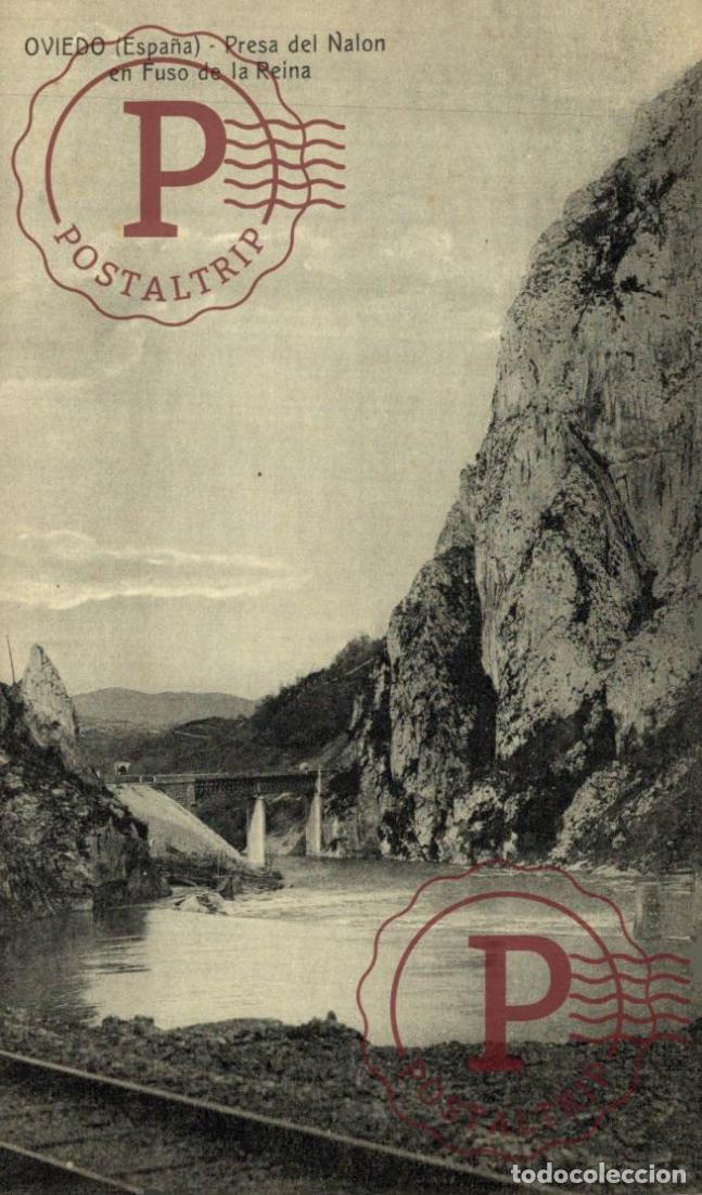 Postales: ASTURIAS OVIEDO. PRESA DEL NALON