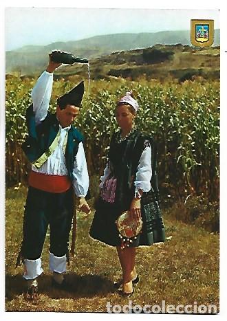 Postales: TRAJES TIPICOS - TYPICAL DRESSES.- ASTURIES