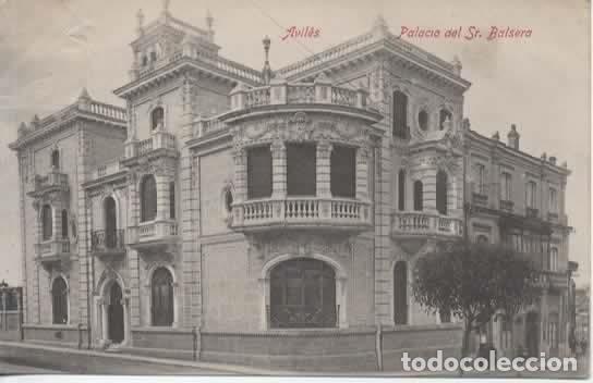 Postales: ASTURIAS AVILES ESCRITA SELLO ARRANCADO