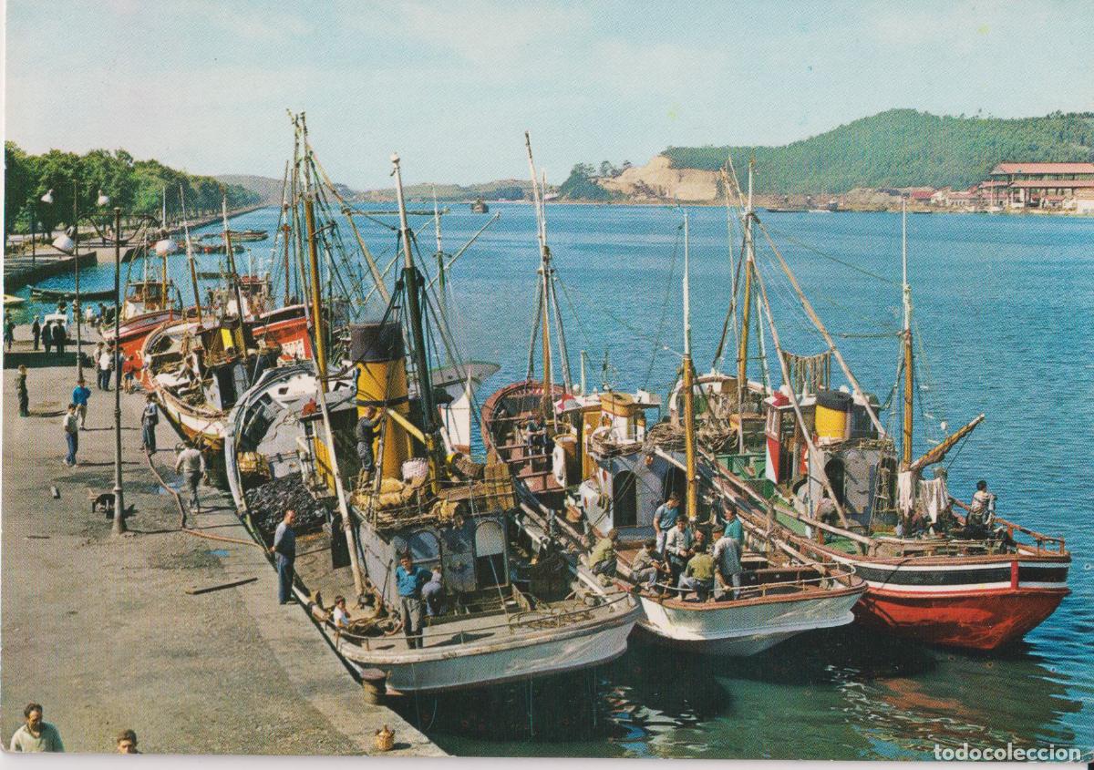 Postales: AVILES, LA RIA &ndash; GARCIA GARRABELLA N&ordm;3 &ndash; CIRCULADA