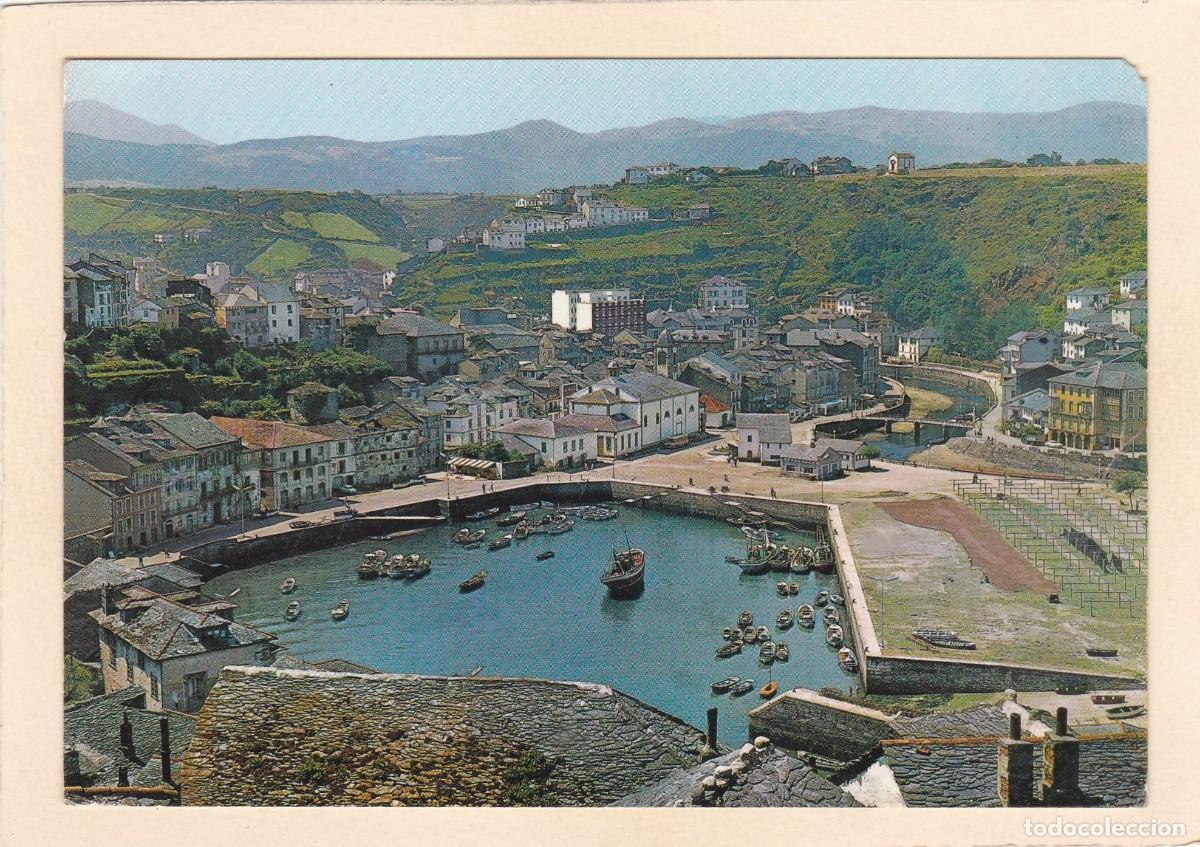 Postales: LUARCA. DARSENA. VISTA PARCIAL (1963)