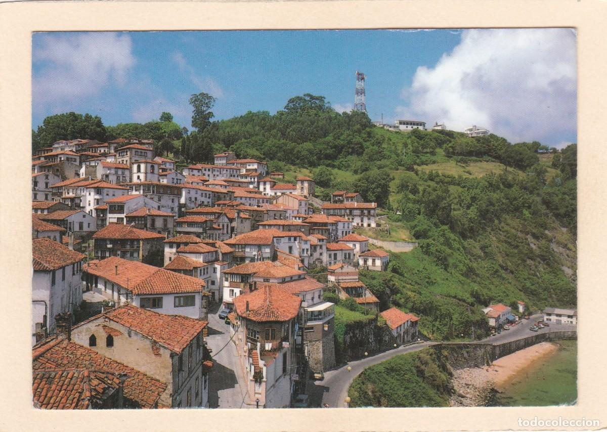 Postales: LASTRES (COLUNGA). VISTA PARCIAL (1985) - FRANQUEO