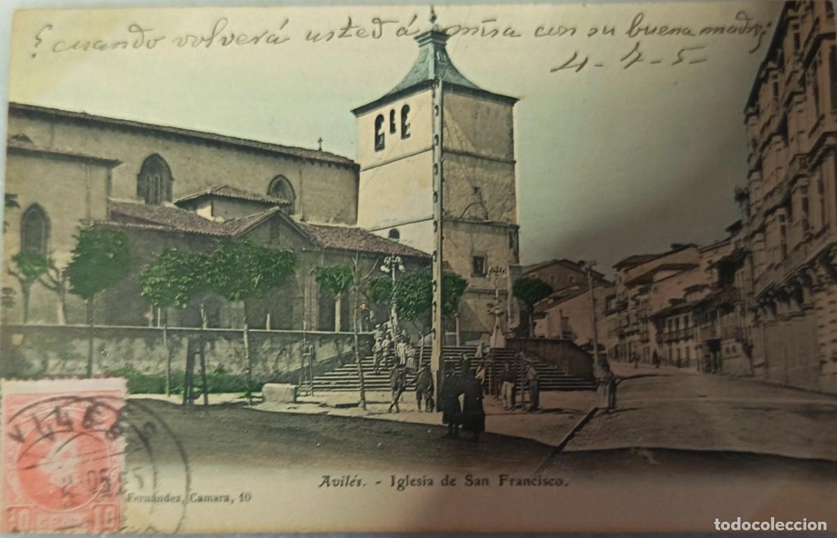 Postales: ASTURIAS (IGLESIA SAN FRANCISCO)