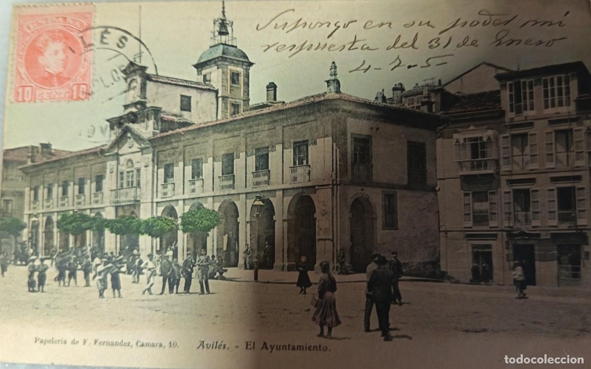 Postales: ASTURIAS (AVILES AYUNTAMIENTO)