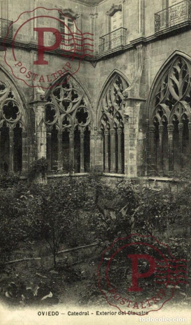 Postales: ASTURIAS, Catedral, Exterior Del Claustro. ESPA&Ntilde;A ESPAGNE SPAIN