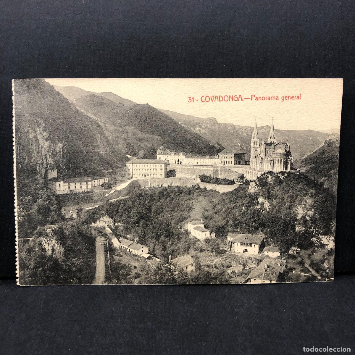 Postales: COVADONGA - PANORAMA GENERAL - 31 - COLEC. V. ERO - POSTAL / 3364