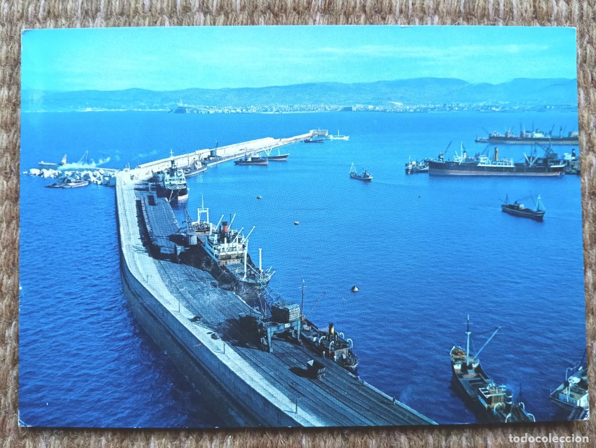 Postales: GIJON - ASTURIAS - PUERTO DE EL MUSEL - ED. GARCIA GARRABELLA
